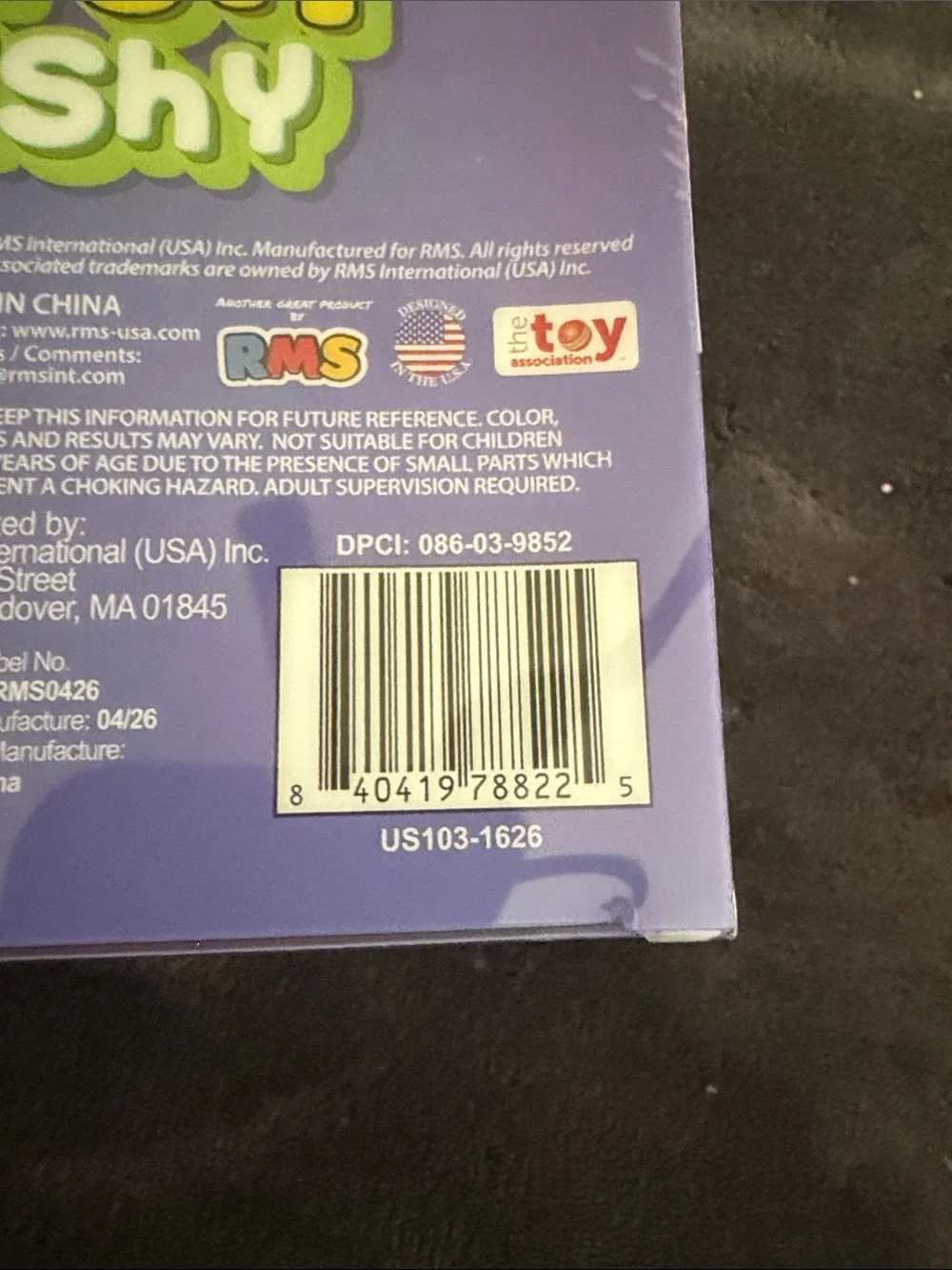 Witch Squishy Toy - Green & Pink NWT unopened. Authentic